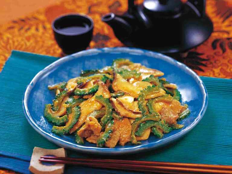 ゴーヤーと豚肉のみそ炒め