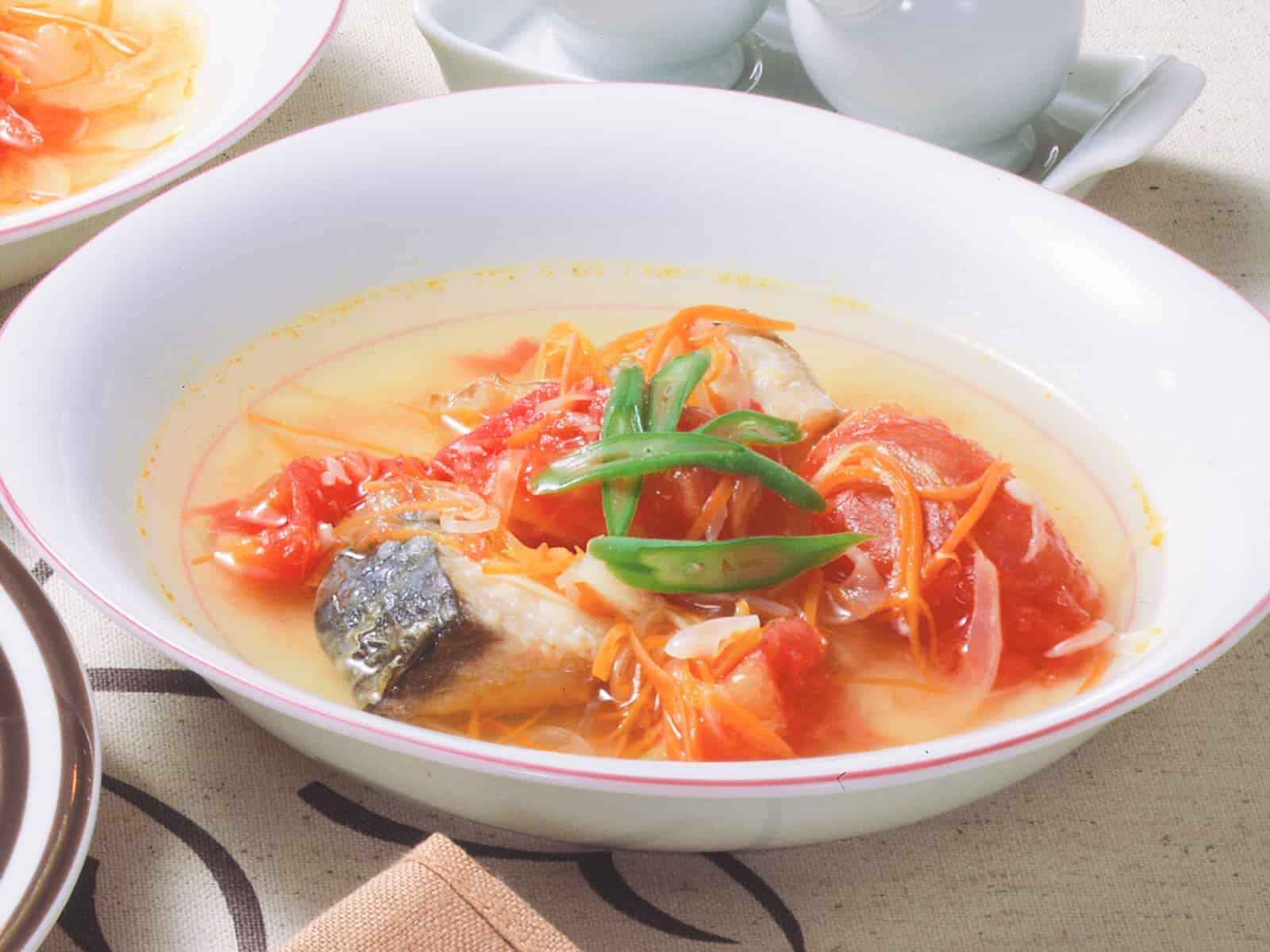 白身魚のトマトスープの作り方 美容と健康の読みものと管理栄養士監修レシピ ボブとアンジー