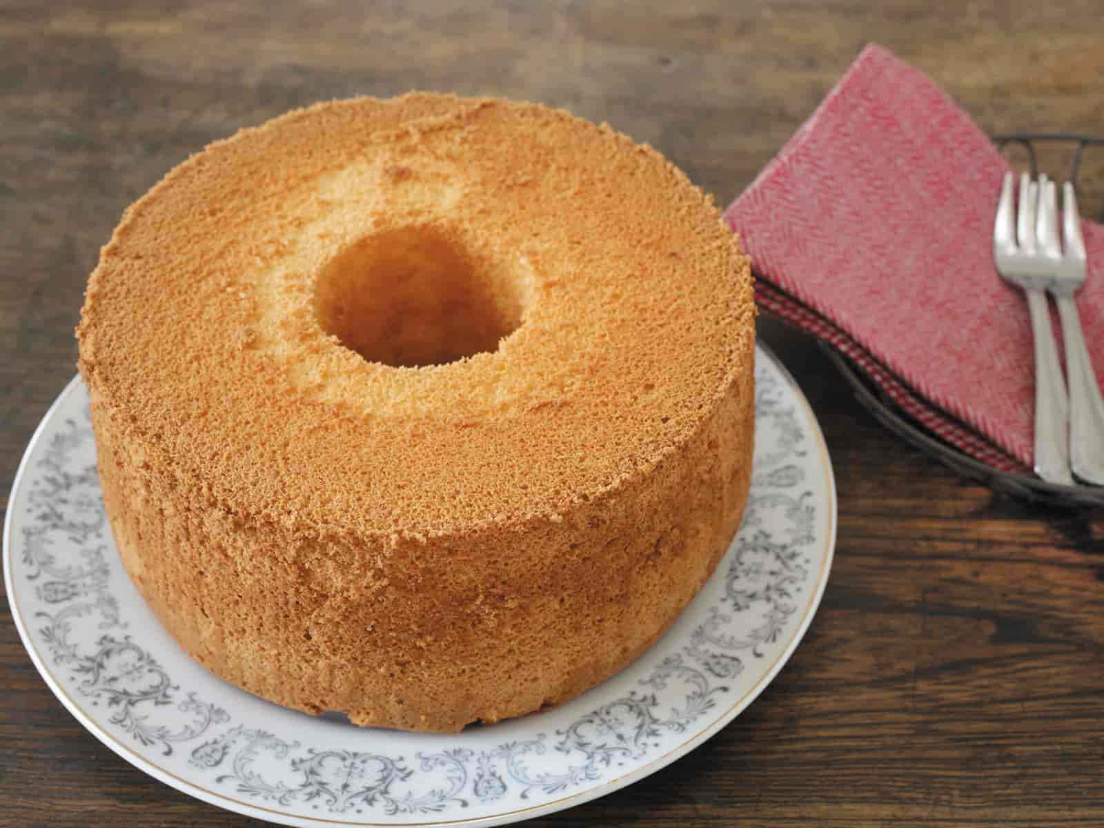 基本のシフォンケーキ