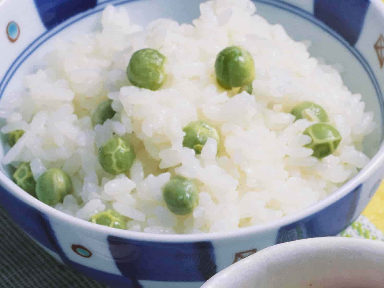 えんどう豆ご飯の作り方 美容と健康の読みものと管理栄養士監修レシピ ボブとアンジー
