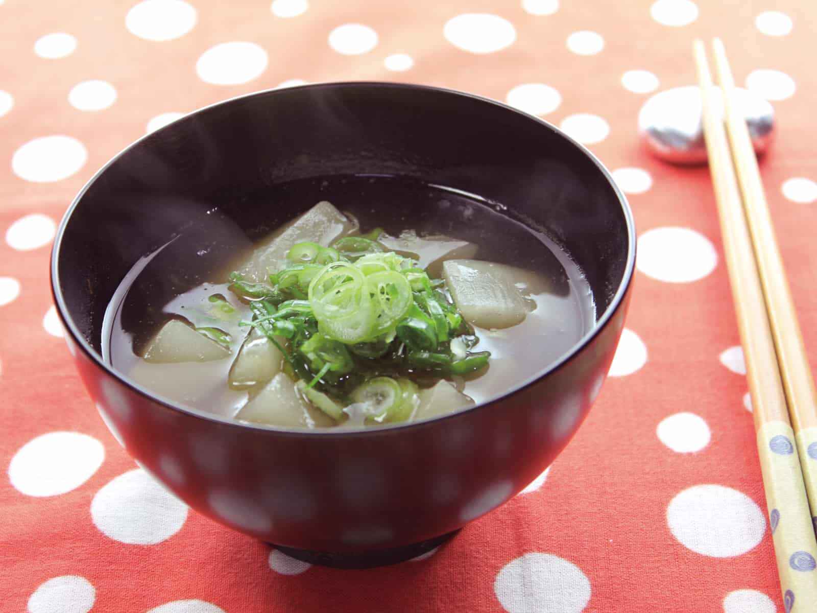 聖護院かぶのしょうがあんかけ汁