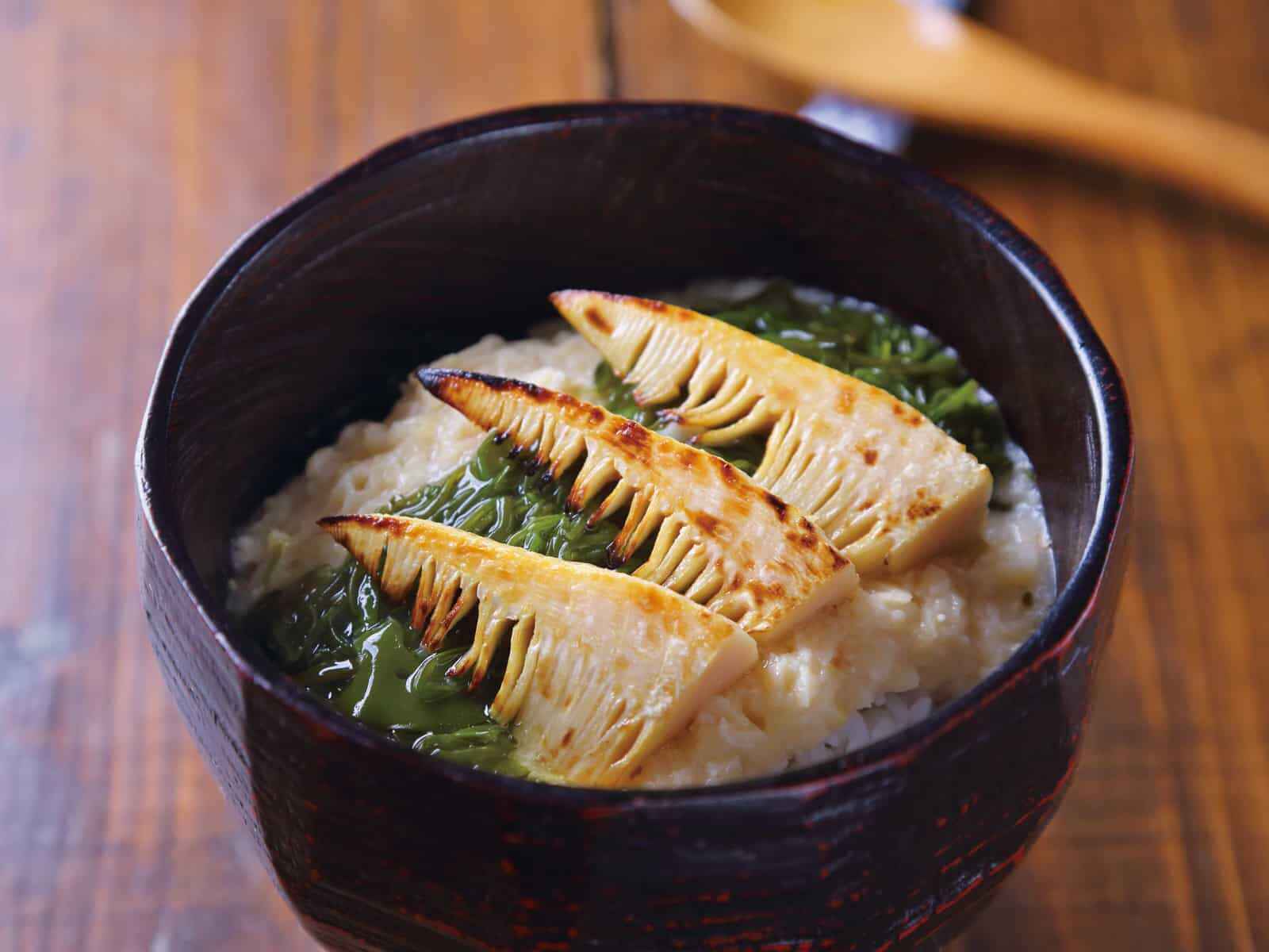 たけのことろろ丼