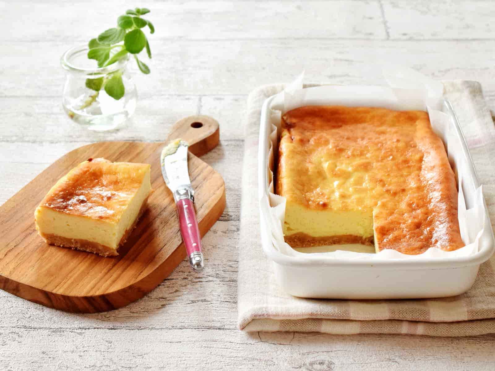  豆腐のベイクドチーズケーキ