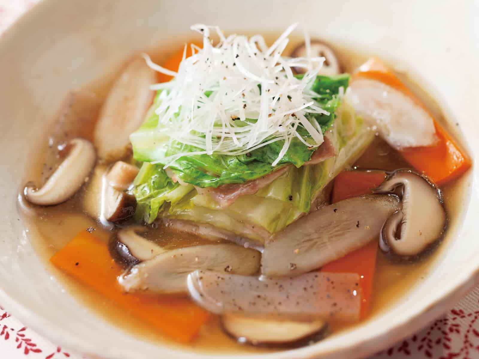 白菜と豚バラ肉のあっさり煮