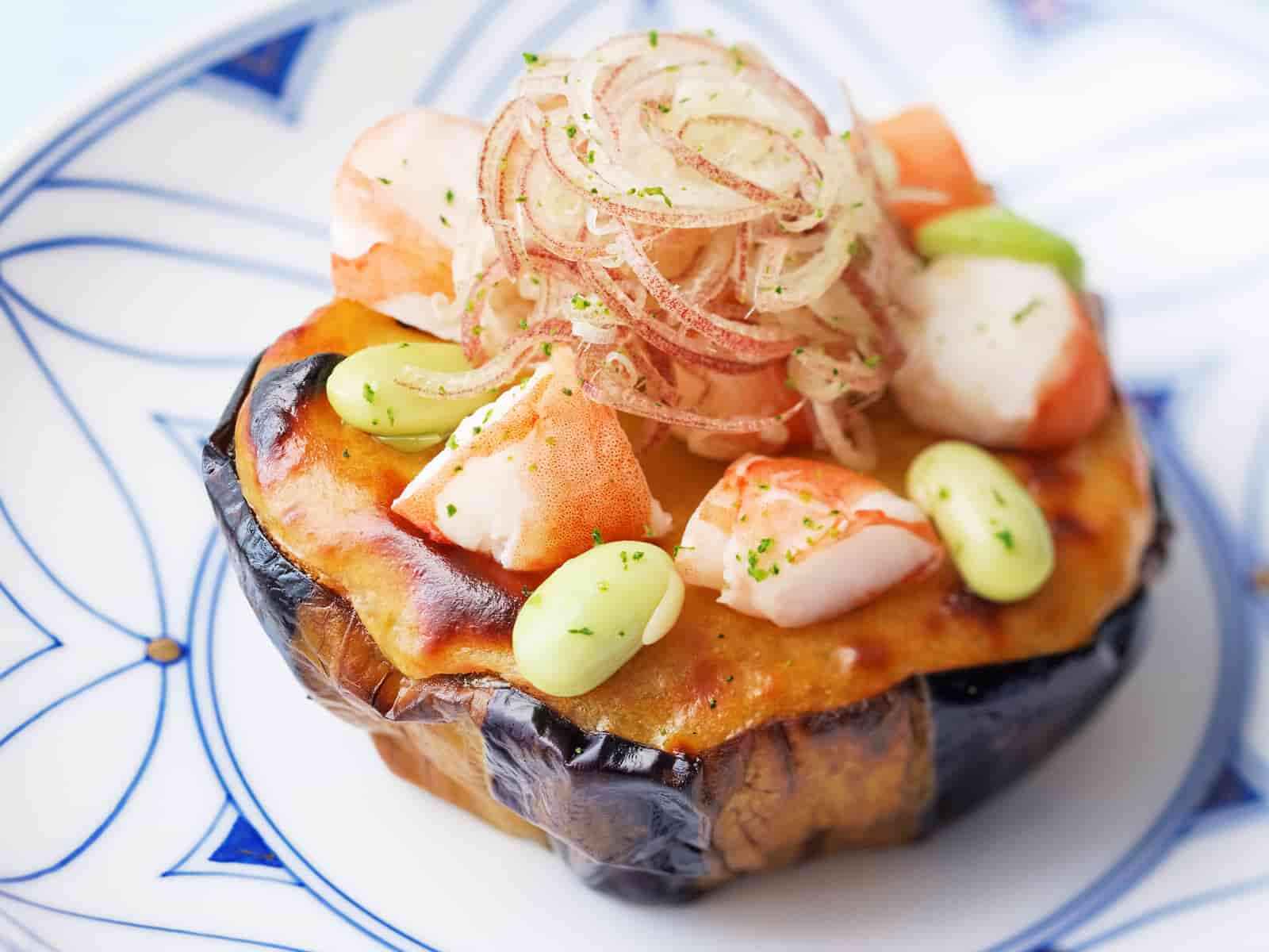 丸なすのごちそう田楽