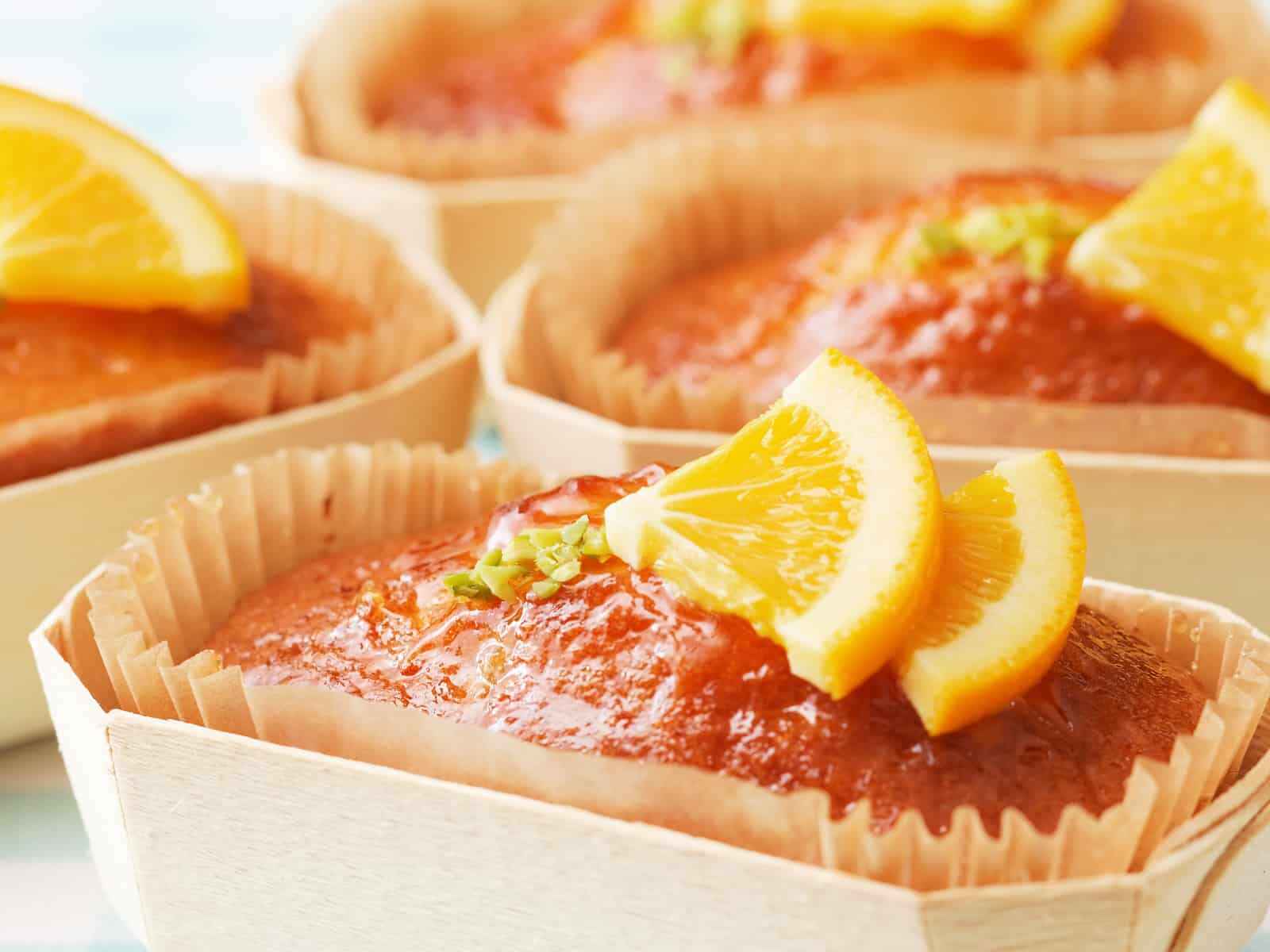 パウンド型で作るオレンジのバターケーキ