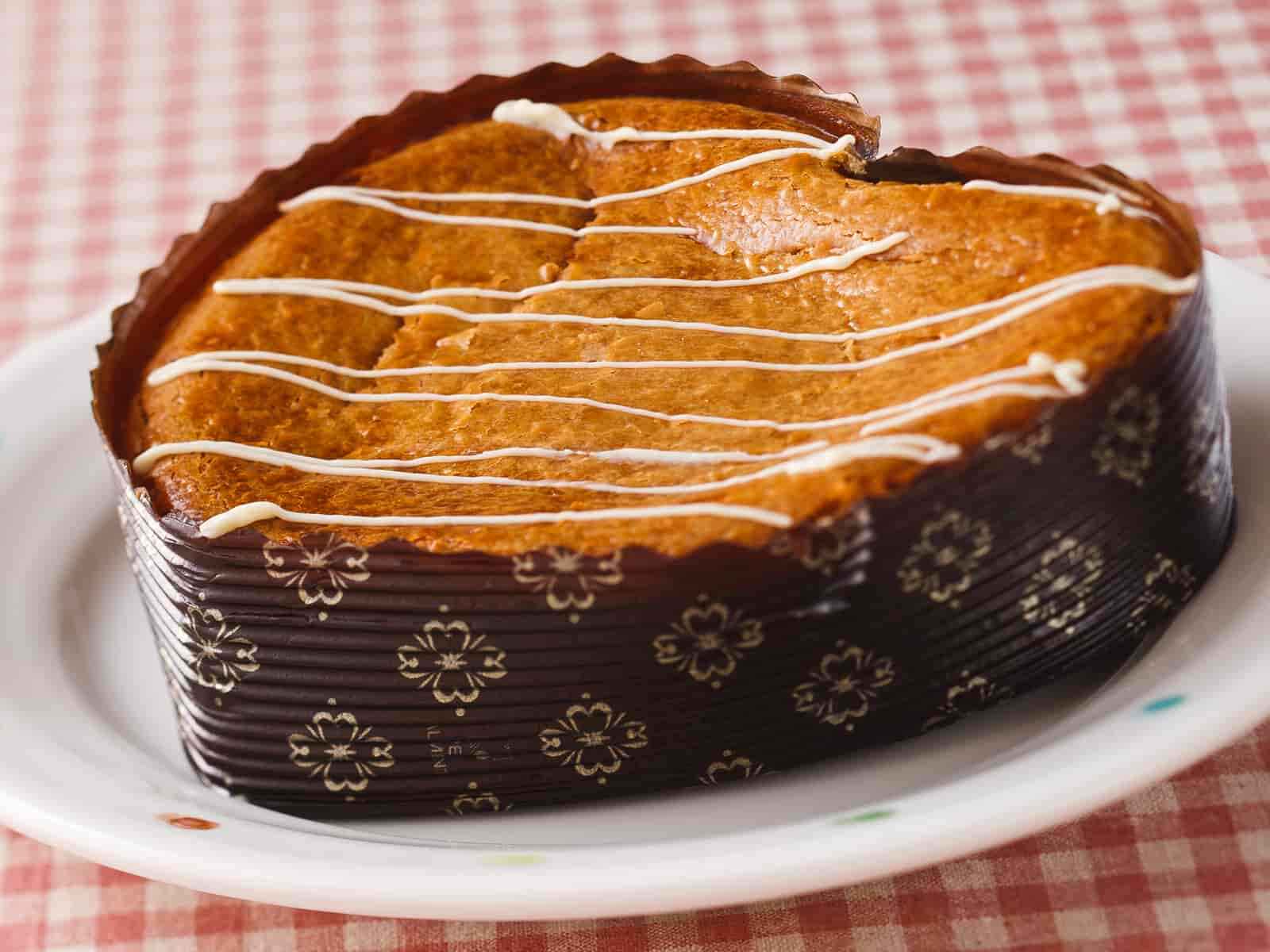 チョコのベイクドチーズケーキ