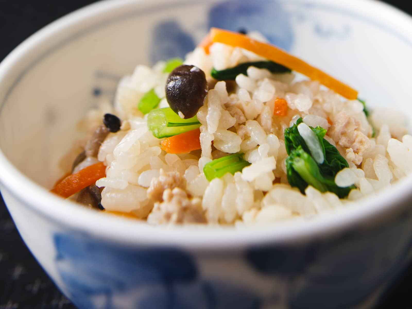 かぶの葉の炊き込みご飯