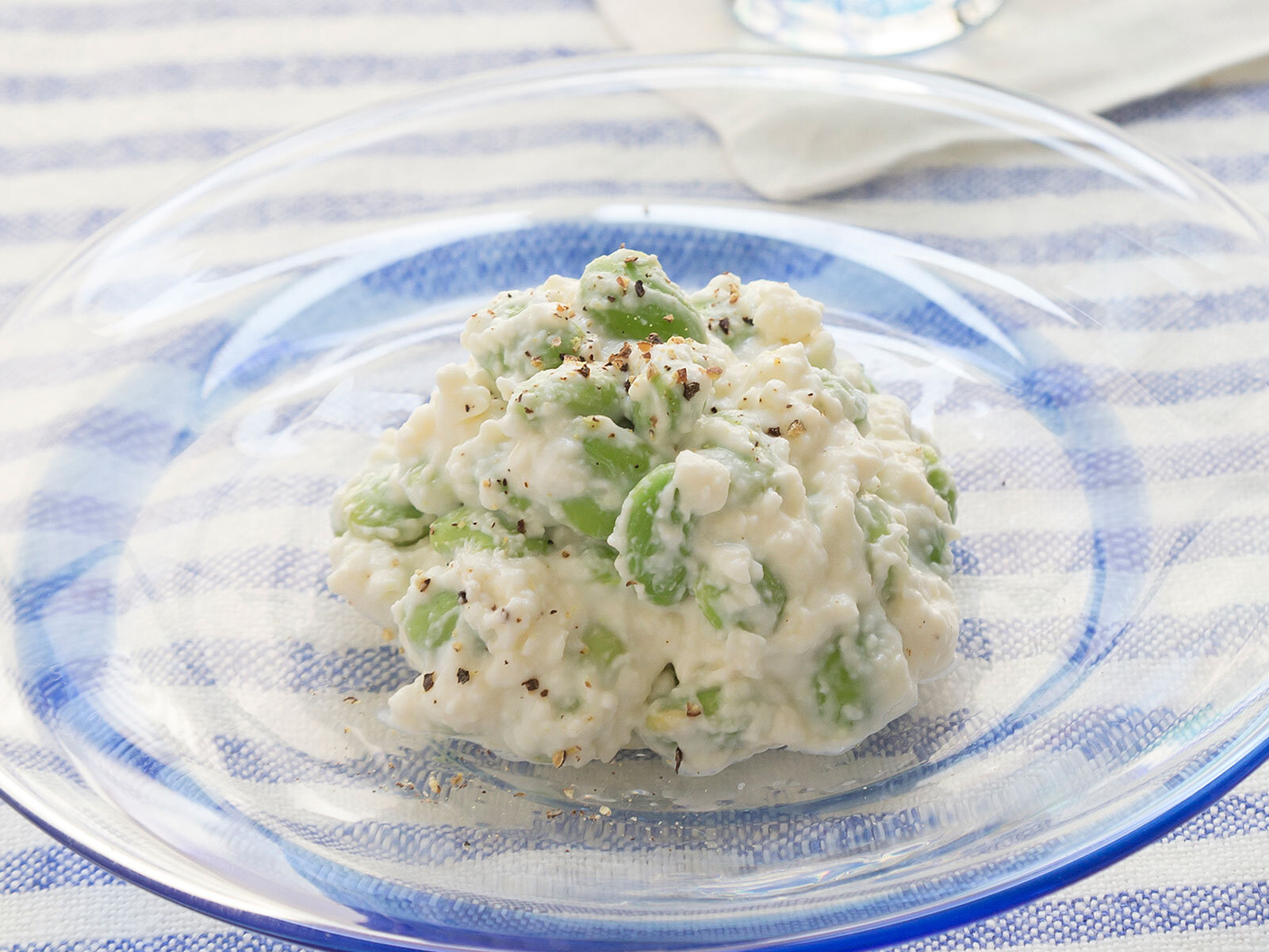 えだ豆・茶豆のチーズ白和え